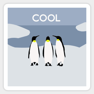 Cool penguins Sticker